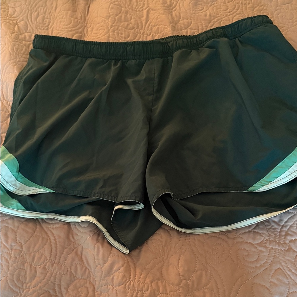 Old Navy Active ‘Go Dry’ Green Lined Athletic Shorts (XXL)